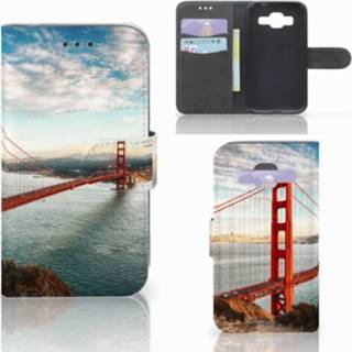 👉 Flip cover Samsung Galaxy Core Prime Golden Gate Bridge 8718894914991