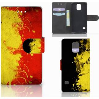 👉 Vlag Samsung Galaxy S5 | Neo Bookstyle Case Belgische 8718894163375