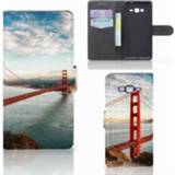 👉 Flip cover Samsung Galaxy Grand Prime | VE G531F Golden Gate Bridge 8718894179444
