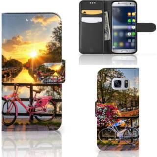 👉 Flip cover Samsung Galaxy S7 Amsterdamse Grachten 8718894215340