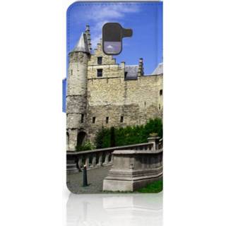 👉 Flip cover Samsung Galaxy A8 Plus (2018) Kasteel 8718894302583