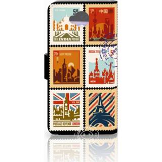 👉 Flip cover Microsoft Lumia 650 Postzegels 8718894311950