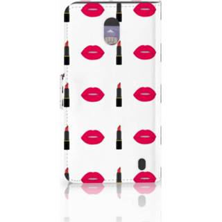 👉 Lippen stift Nokia 2 Telefoon Hoesje Lipstick Kiss 8718894320334