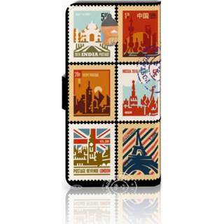 👉 Flip cover Nokia 3.1 (2018) Postzegels 8718894368213