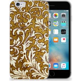 👉 Siliconen hoesje goud Apple iPhone 6 | 6s Barok 8718894402771