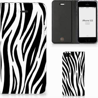 👉 IPhone SE|5S|5 Hoesje maken Zebra 8718894439807