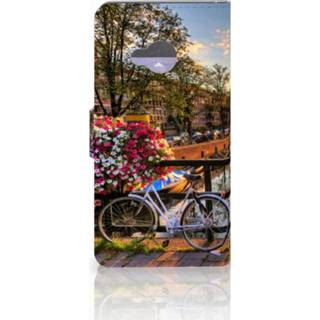 Flip cover HTC U Play Amsterdamse Grachten 8718894449585