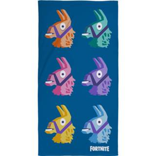 👉 Strandlaken blauw FORTNITE Llama Blauw, 70x140 8719023346461