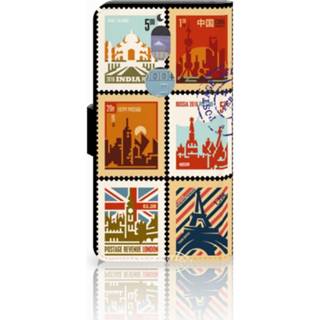👉 Flip cover Nokia 7 Postzegels 8718894456347
