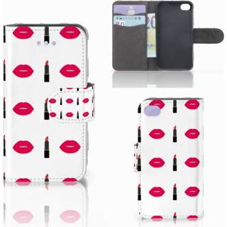 👉 Lippen stift Apple iPhone 4 | 4S Telefoon Hoesje Lipstick Kiss 8718894473924