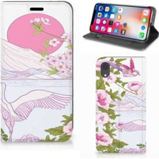 👉 Apple iPhone Xr Hoesje maken Bird Standing 8718894520925