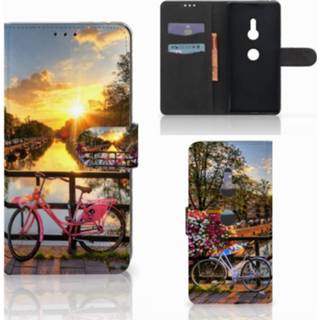 👉 Flip cover Sony Xperia XZ3 Amsterdamse Grachten 8718894532522