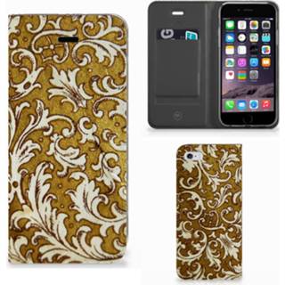 👉 Goud Telefoon Hoesje Apple iPhone 6 | 6s Barok 8718894976074