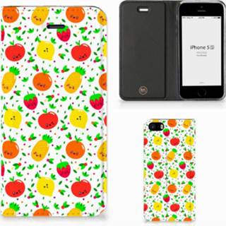 👉 IPhone SE|5S|5 Flip Style Cover Fruits 8718894988473