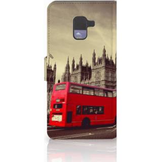 Flip cover Samsung Galaxy A8 Plus (2018) Londen 8718894988879
