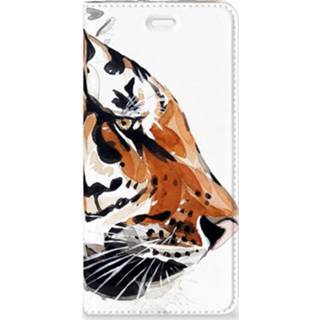 👉 Bookcase Huawei P10 Plus Watercolor Tiger 8718894997871