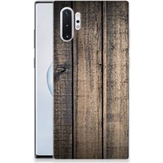 👉 Tablethoes silicone Samsung Galaxy Note 10 Plus Tablet Hoes Steigerhout 8720091008175