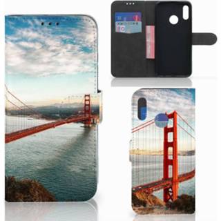 👉 Flip cover Huawei P Smart 2019 Golden Gate Bridge 8720091042575