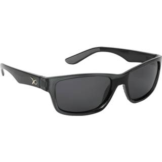 👉 Zonnebril zwart grijs kunststof Matrix Glasses Casual Trans Black /Grey Lense |