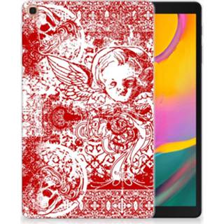 👉 Tablet BackCover Samsung Galaxy Tab A 10.1 (2019) Angel Skull Rood