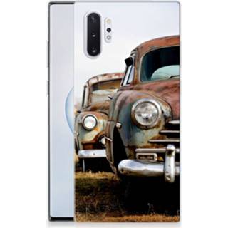 👉 Samsung Galaxy Note 10 Plus Tablet Backcover met foto Vintage Auto 8720091058514