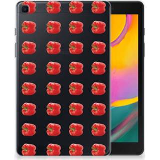 👉 Tablet cover rood Samsung Galaxy Tab A 8.0 (2019) Paprika Red 8720091059160