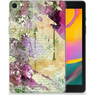 👉 Tablethoes Samsung Galaxy Tab A 8.0 (2019) Letter Painting 8720091073265