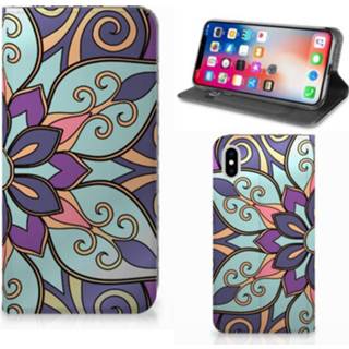 👉 Apple iPhone Xs Max Smart Cover Purple Flower