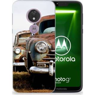 👉 Siliconen hoesje Motorola Moto G7 Power met foto Vintage Auto 8720091102040