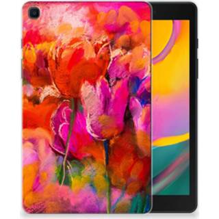 👉 Tablethoes Samsung Galaxy Tab A 8.0 (2019) Tulips 8720091107441