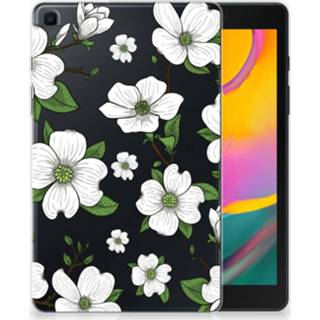 👉 Siliconen hoesje Samsung Galaxy Tab A 8.0 (2019) Dogwood Flowers 8720091131194