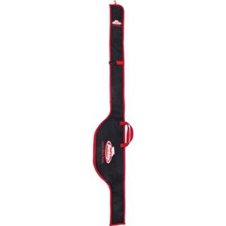 👉 Zwart rood Berkley Powerbait Rod Sleeve | Foudraal