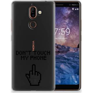 👉 Nokia 7 Plus Silicone-hoesje Finger DTMP 8720091208322