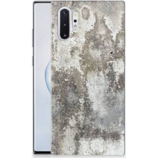 👉 Samsung Galaxy Note 10 Plus Tablet Back Cover Beton Print 8720091221048