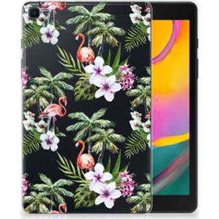 👉 Samsung Galaxy Tab A 8.0 (2019) Back Case Flamingo Palms 8720091227774