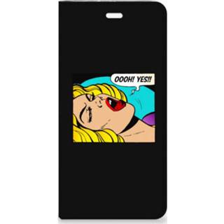 👉 Stand case Huawei P10 Plus Hippe Standcase Popart Oh Yes 8720091238138