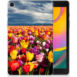 👉 Siliconen hoesje Samsung Galaxy Tab A 8.0 (2019) Tulpen 8720091239579