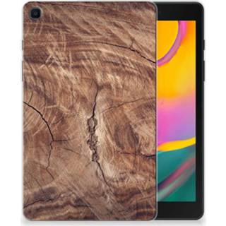 👉 Tablethoes silicone Samsung Galaxy Tab A 8.0 (2019) Tablet Hoes Tree Trunk 8720091286665