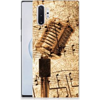 Bladmuziek Samsung Galaxy Note 10 Plus Tablet Backcover met foto 8720091304987