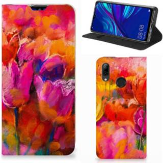 👉 Bookcase Huawei P Smart (2019) Tulips