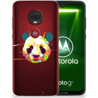 Motorola Moto G7 | Plus TPU Hoesje Design Panda Color 8720091336131