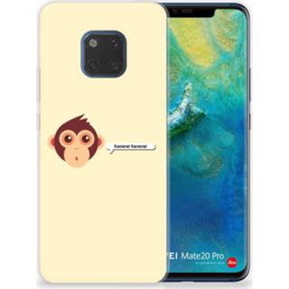👉 Huawei Mate 20 Pro Telefoonhoesje met Naam Monkey