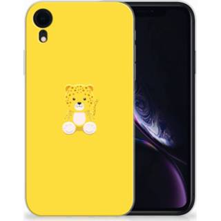 👉 Telefoonhoes baby's Apple iPhone Xr Telefoonhoesje met Naam Baby Leopard 8720091513525