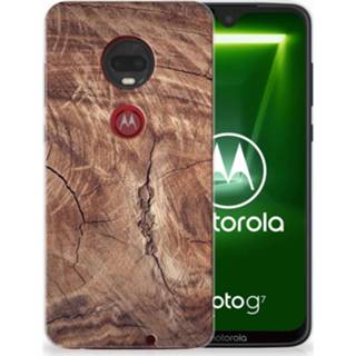 👉 Motorola Moto G7 | G7 Plus Bumper Hoesje Tree Trunk