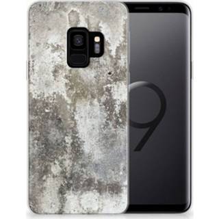 👉 Samsung Galaxy S9 TPU Siliconen Hoesje Beton Print