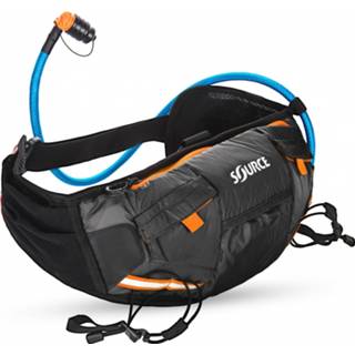👉 Riem zwart Source - Hipster Hydration Belt 1,5L Heuptas maat 1,5 l, 7297210215345