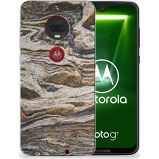 👉 Motorola Moto G7 | G7 Plus TPU Siliconen Hoesje Steen