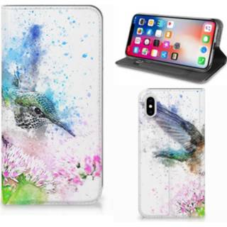 👉 Bookcase Apple iPhone Xs Max Vogel