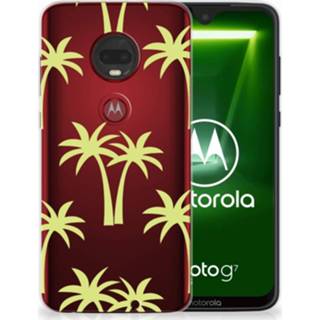 👉 Motorola Moto G7 Power Uniek TPU Hoesje Palmtrees 8720091939790