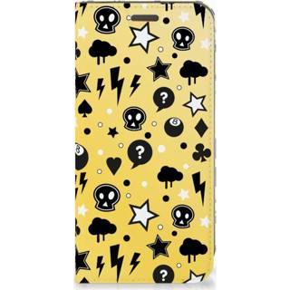 👉 Geel Mobiel BookCase Motorola Moto E5 Play Punk 8720091662865